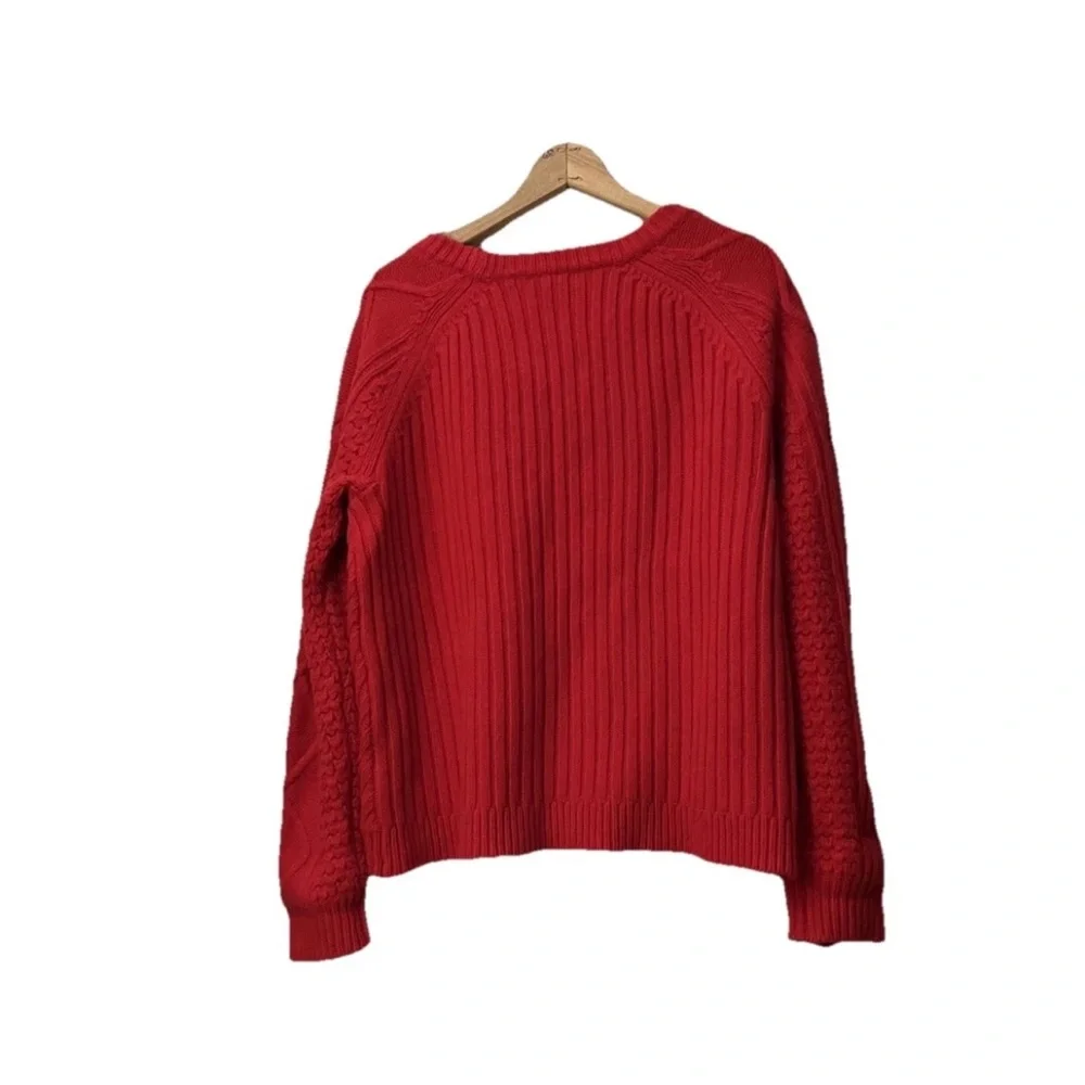 J. Crew Vibrant Red Knitwear